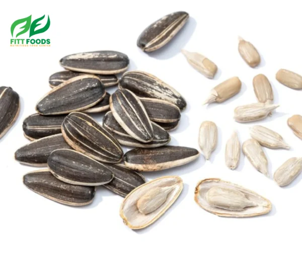 Premium quality raw sunflower seeds for healthy snacking.